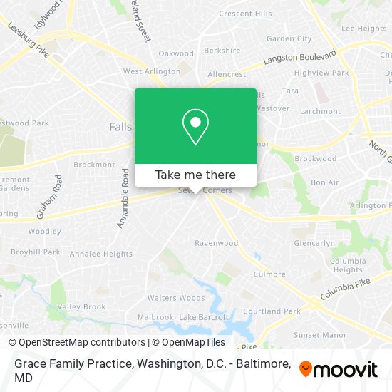 Grace Family Practice map