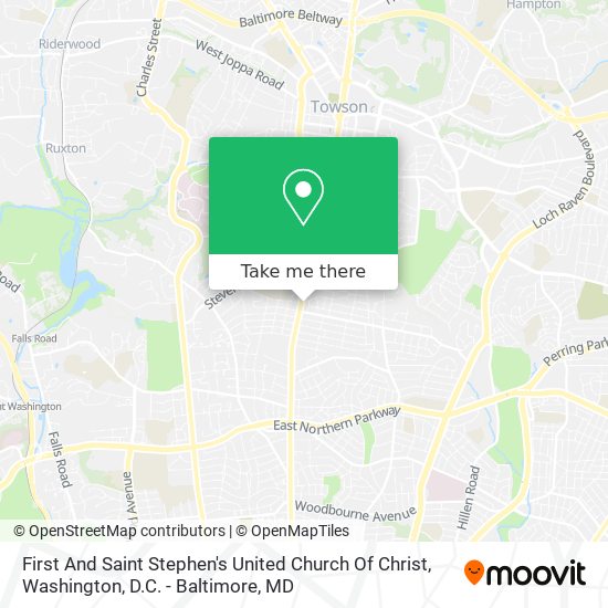 Mapa de First And Saint Stephen's United Church Of Christ