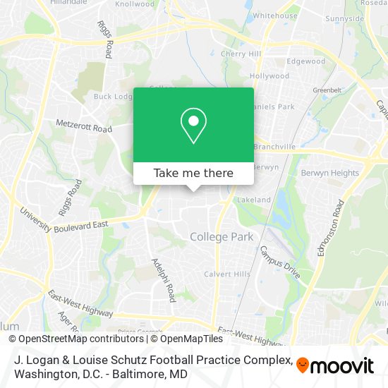 Mapa de J. Logan & Louise Schutz Football Practice Complex