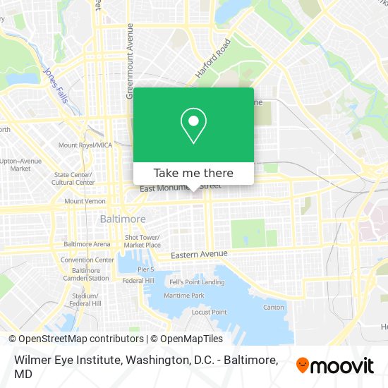 Mapa de Wilmer Eye Institute