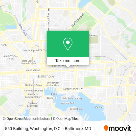 550 Building map