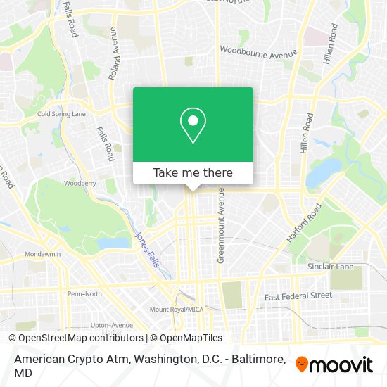 American Crypto Atm map