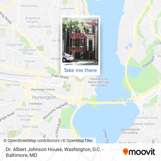 Mapa de Dr. Albert Johnson House