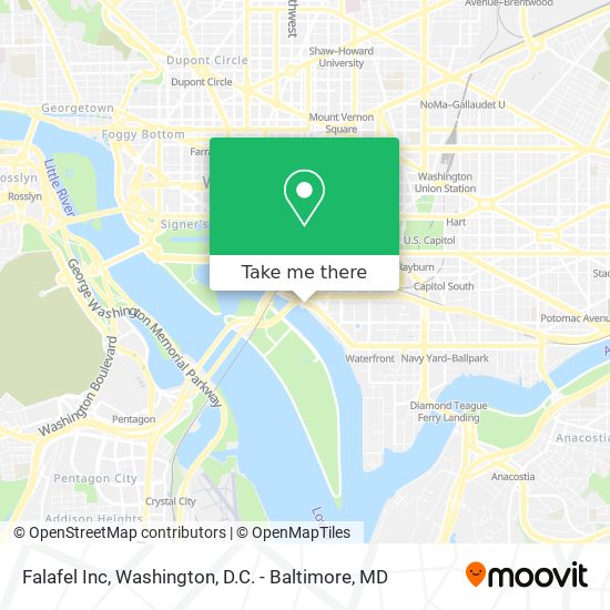 Falafel Inc map