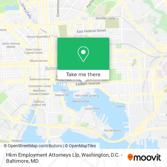 Mapa de Hkm Employment Attorneys Llp