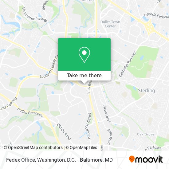 Fedex Office map