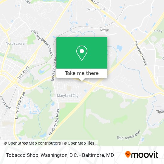 Tobacco Shop map