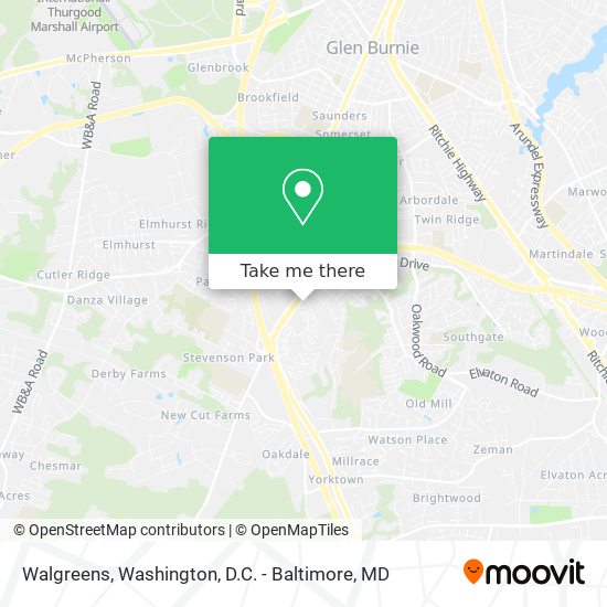 Walgreens map