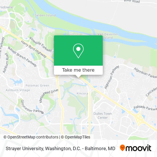 Mapa de Strayer University