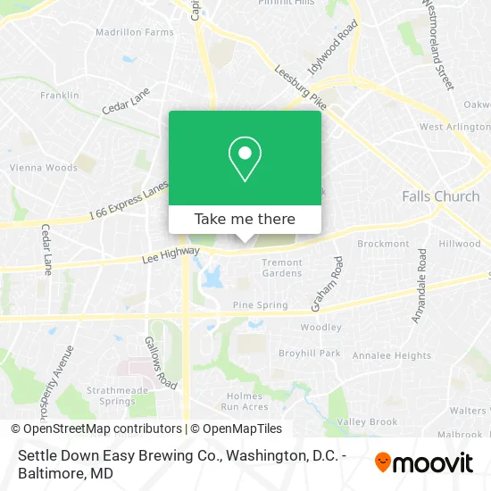 Settle Down Easy Brewing Co. map