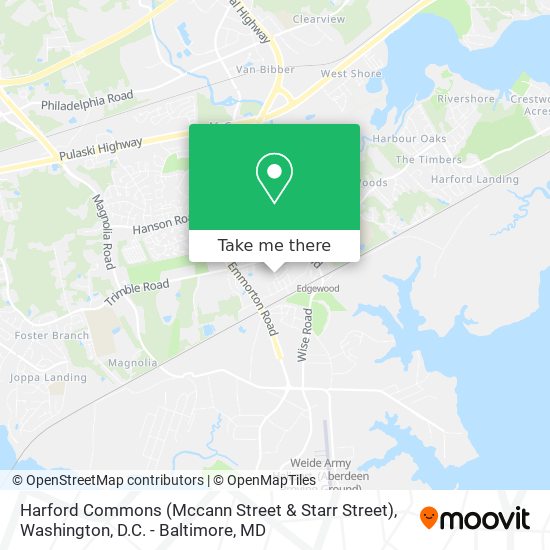 Mapa de Harford Commons (Mccann Street & Starr Street)