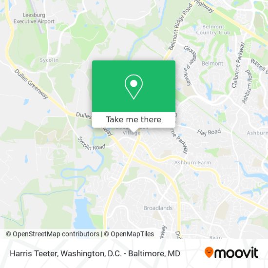 Harris Teeter map