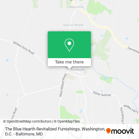 The Blue Hearth Revitalized Furnishings map