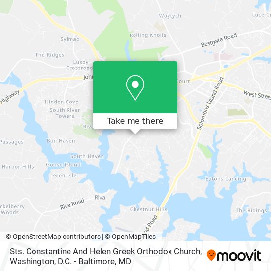 Sts. Constantine And Helen Greek Orthodox Church map
