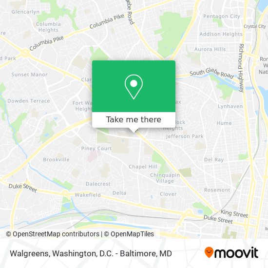 Walgreens map