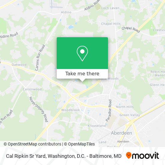 Mapa de Cal Ripkin Sr Yard