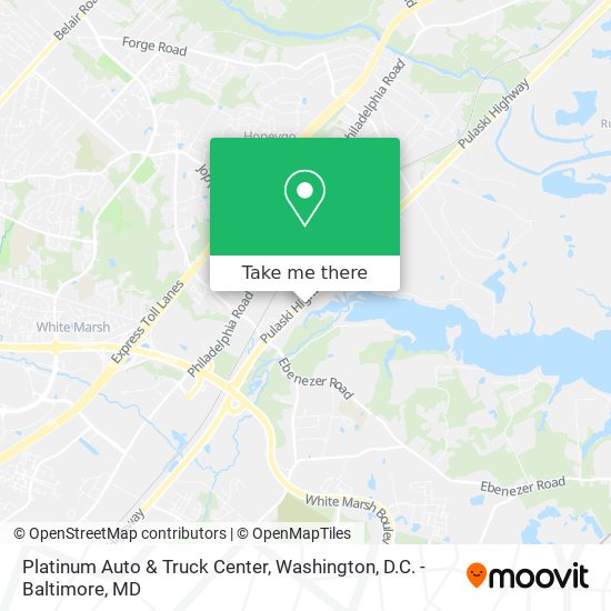 Platinum Auto & Truck Center map