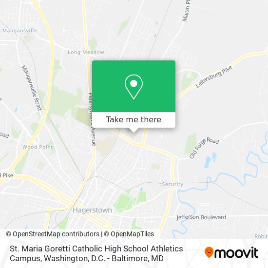 Mapa de St. Maria Goretti Catholic High School Athletics Campus