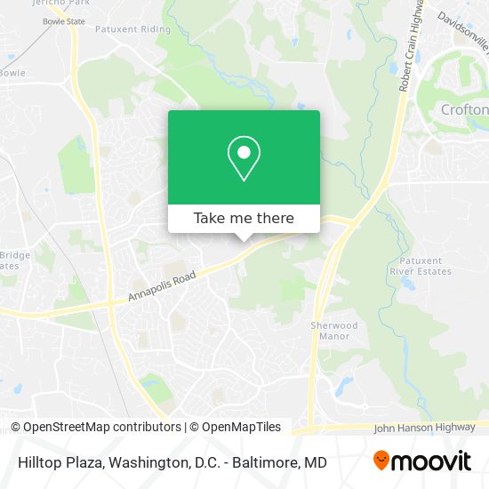 Hilltop Plaza map