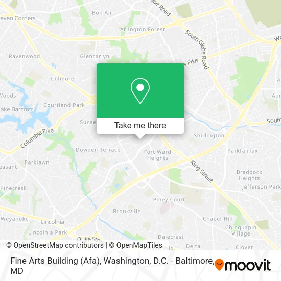 Fine Arts Building (Afa) map