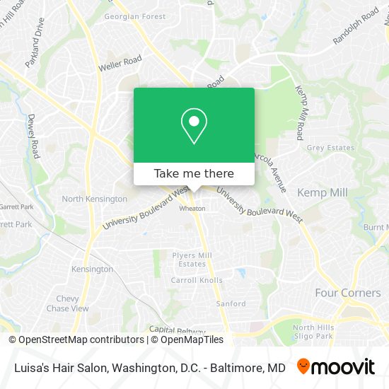 Mapa de Luisa's Hair Salon