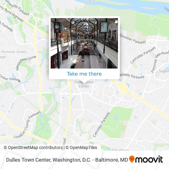 Dulles Town Center map