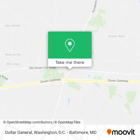 Dollar General map
