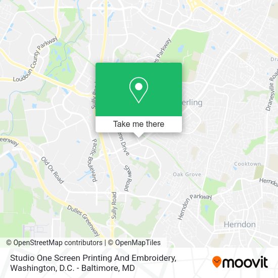 Studio One Screen Printing And Embroidery map