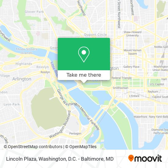 Mapa de Lincoln Plaza