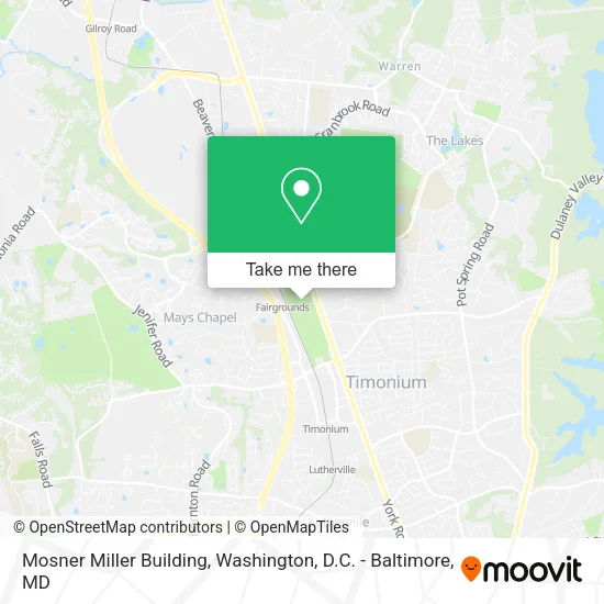Mosner Miller Building map