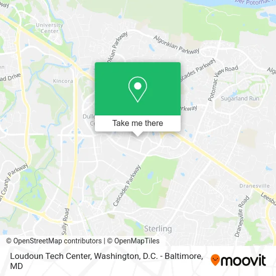 Mapa de Loudoun Tech Center