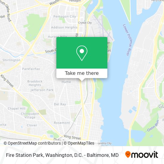 Fire Station Park map