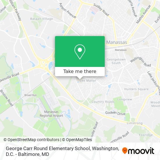 George Carr Round Elementary School map