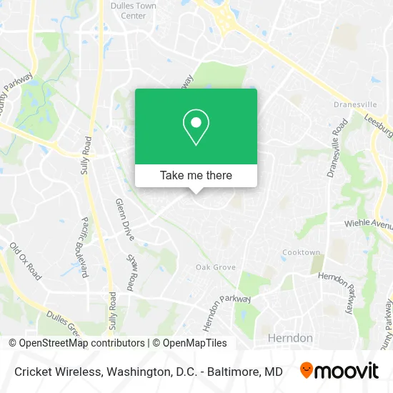 Cricket Wireless map