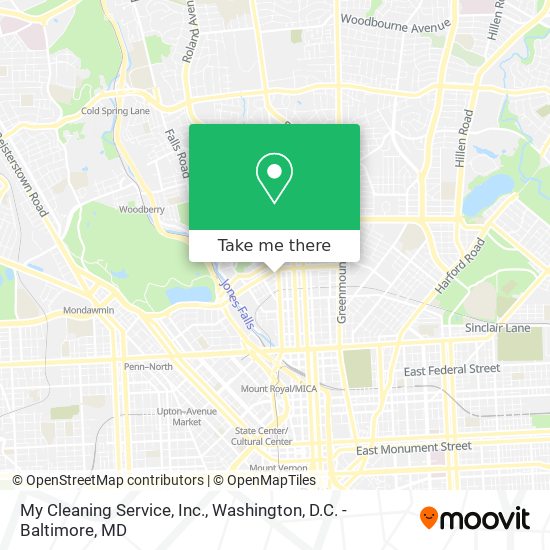 My Cleaning Service, Inc. map