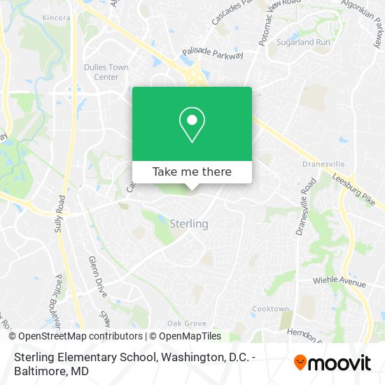 Sterling Elementary School map