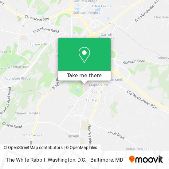 The White Rabbit map