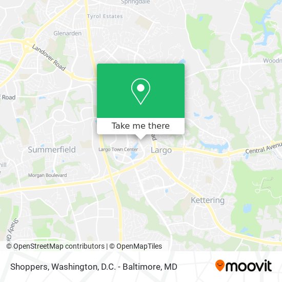 Mapa de Shoppers