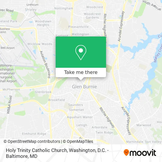 Mapa de Holy Trinity Catholic Church