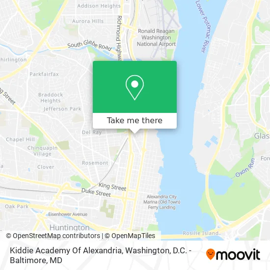 Mapa de Kiddie Academy Of Alexandria