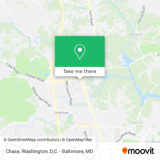 Chase map