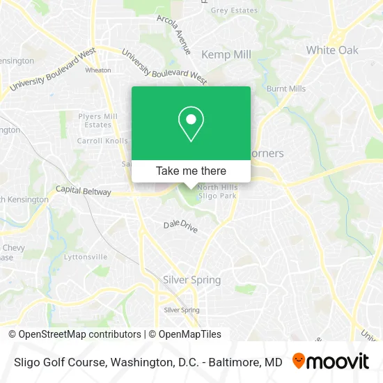 Sligo Golf Course map