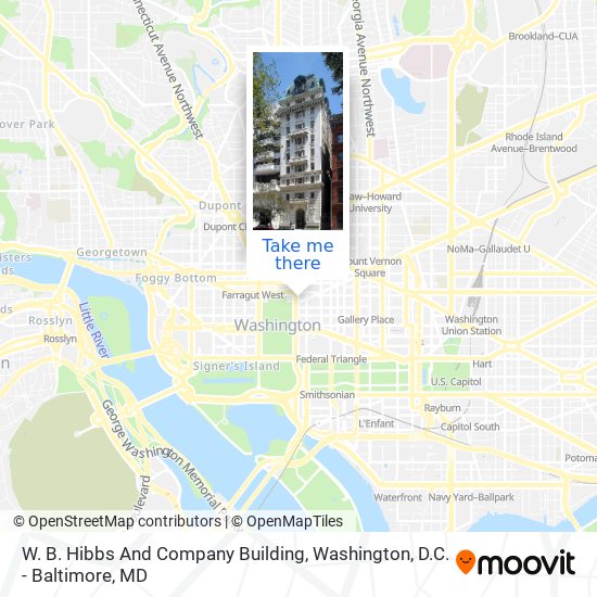 W. B. Hibbs And Company Building map