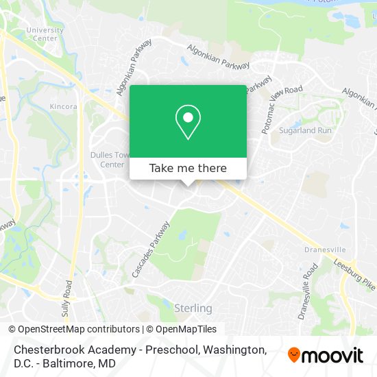 Chesterbrook Academy - Preschool map