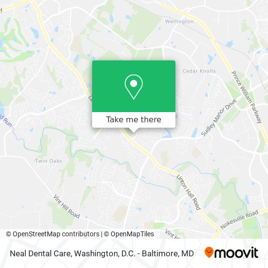 Mapa de Neal Dental Care