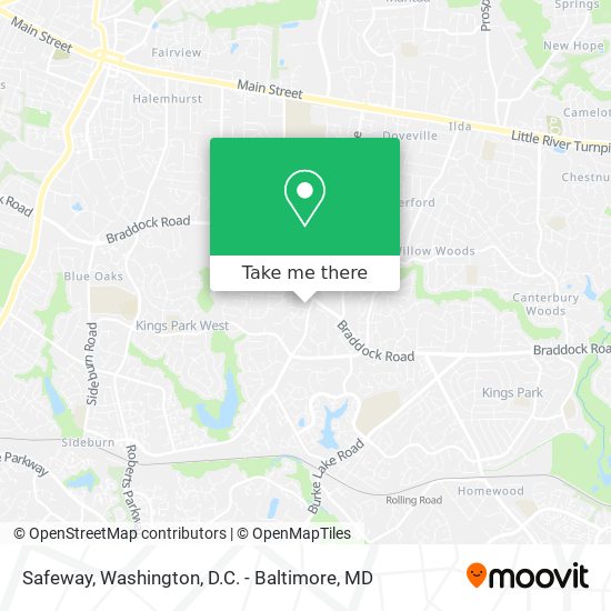 Safeway map