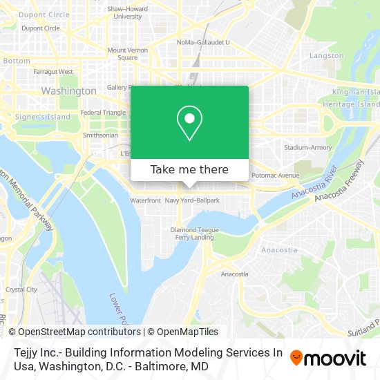 Mapa de Tejjy Inc.- Building Information Modeling Services In Usa