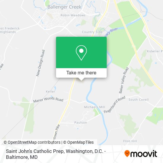 Mapa de Saint John's Catholic Prep