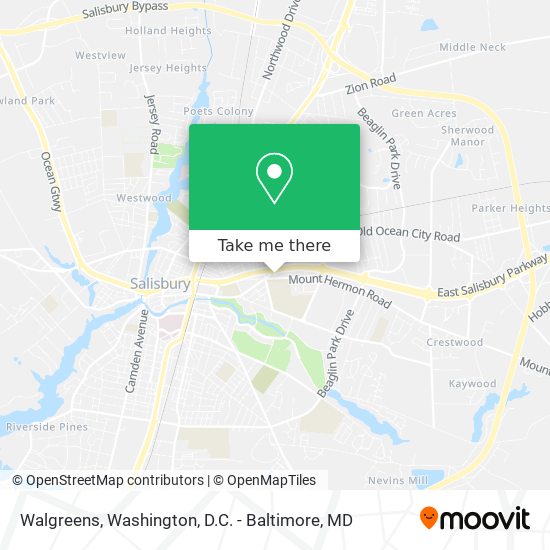 Walgreens map