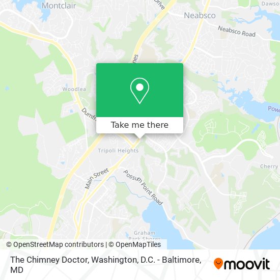 The Chimney Doctor map